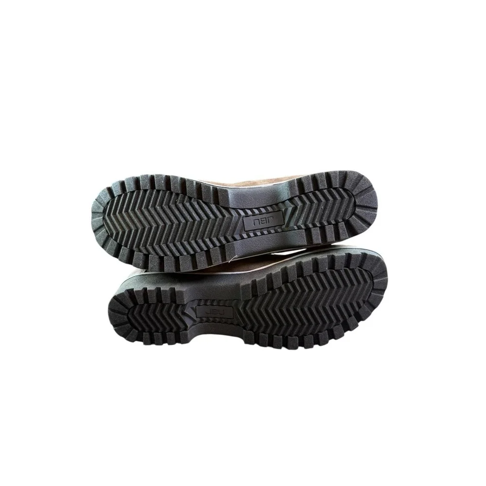 JBU Boots Womens Size 9.5 Brown Waterproof Quilted‎ Lace-Up Winter Zip JX3JUN32 - Picture 5 of 6